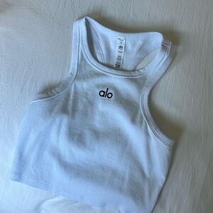 White Alo Tank